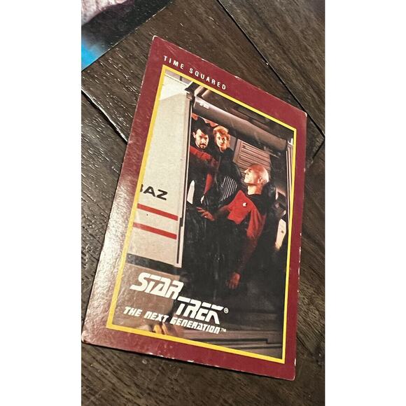 Vintage 1993 1991 Star Trek Collector Cards 83 Cards & 5 Cardboard Figure Cards - Picture 1 of 10